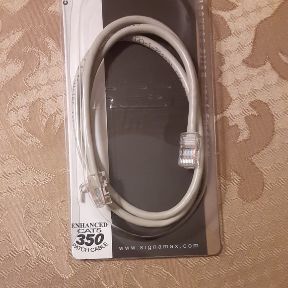 3 Foot 5e Patch Cable Cord Part No. C5E-121GY-3F - Picture 1 of 3